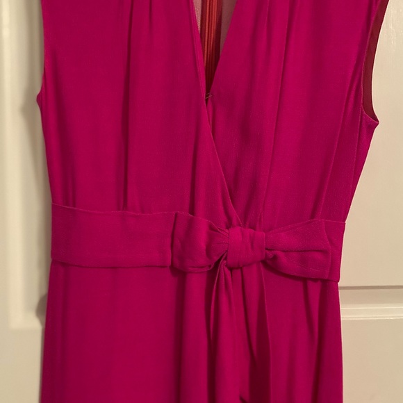 Kate Spade pink dress with center bow - Picture 3 of 4